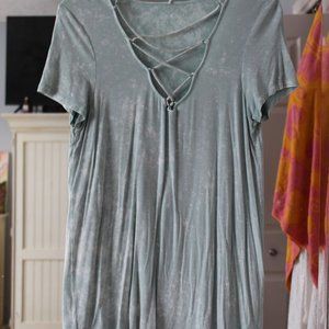 Blue American Eagle Shirt